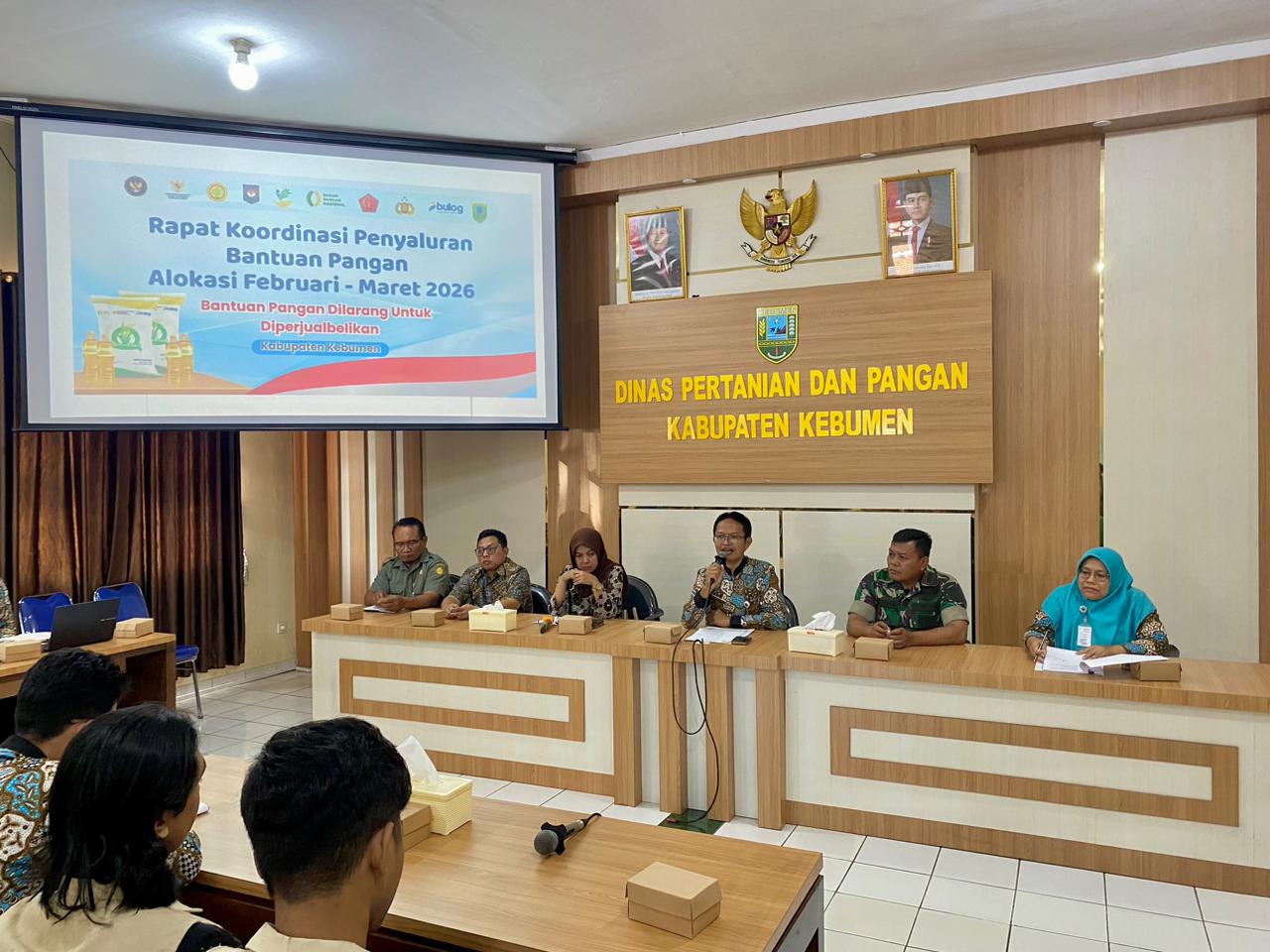 Rapat kordinasi penyaluran bantuan pangan alokasi februari dan maret 2026